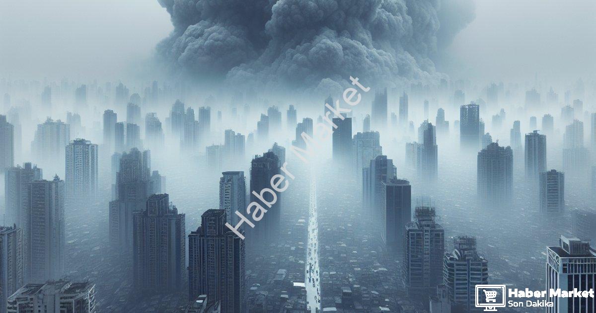 "Denizli'de Yoğun Sis Alarmı: Görüş Mesafesi 10 Metreye Kadar Düştü" başlıklı haber için fotorealist