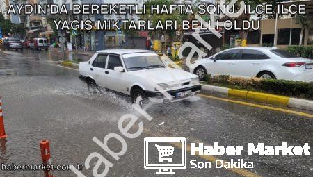 Aydın’da Bereketli Hafta Sonu: İlçe İlçe Yağış Miktarları Belli Oldu
