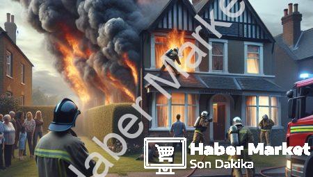 Aydın Efeler’de Korkutan Yangın: Komşuların Dikkati Faciayı Önledi