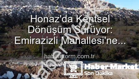 Honaz’da Yaşam Alanları Dönüşüyor: Emirazizli Mahallesi’nde Çevre Düzenleme Çalışmaları Hız Kesmeden Devam Ediyor