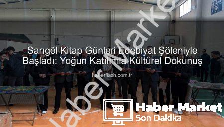 Sarıgöl’de Kitap Rüzgarı Esti: 1. Kitap Günleri’ne Yoğun Katılım
