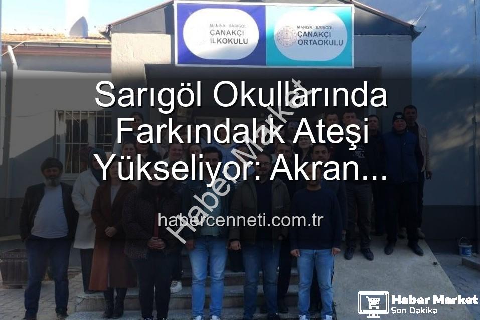 Sarıgöl Okullarında Farkındalık Seferberliği: Akran Zorbalığından Verimli Ders Çalışmaya Geniş Kapsamlı Eğitimler