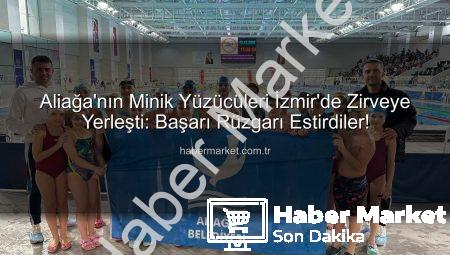 Aliağa’nın Minik Yüzücüleri İzmir’de Zirveye Yerleşti: Başarı Rüzgarı Estirdiler!
