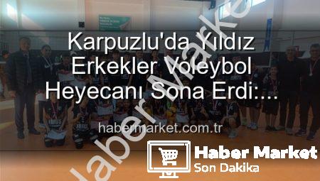 Karpuzlu’da Yıldız Erkekler Voleybol Heyecanı Sona Erdi: Dereceye Giren Okullar Belli Oldu
