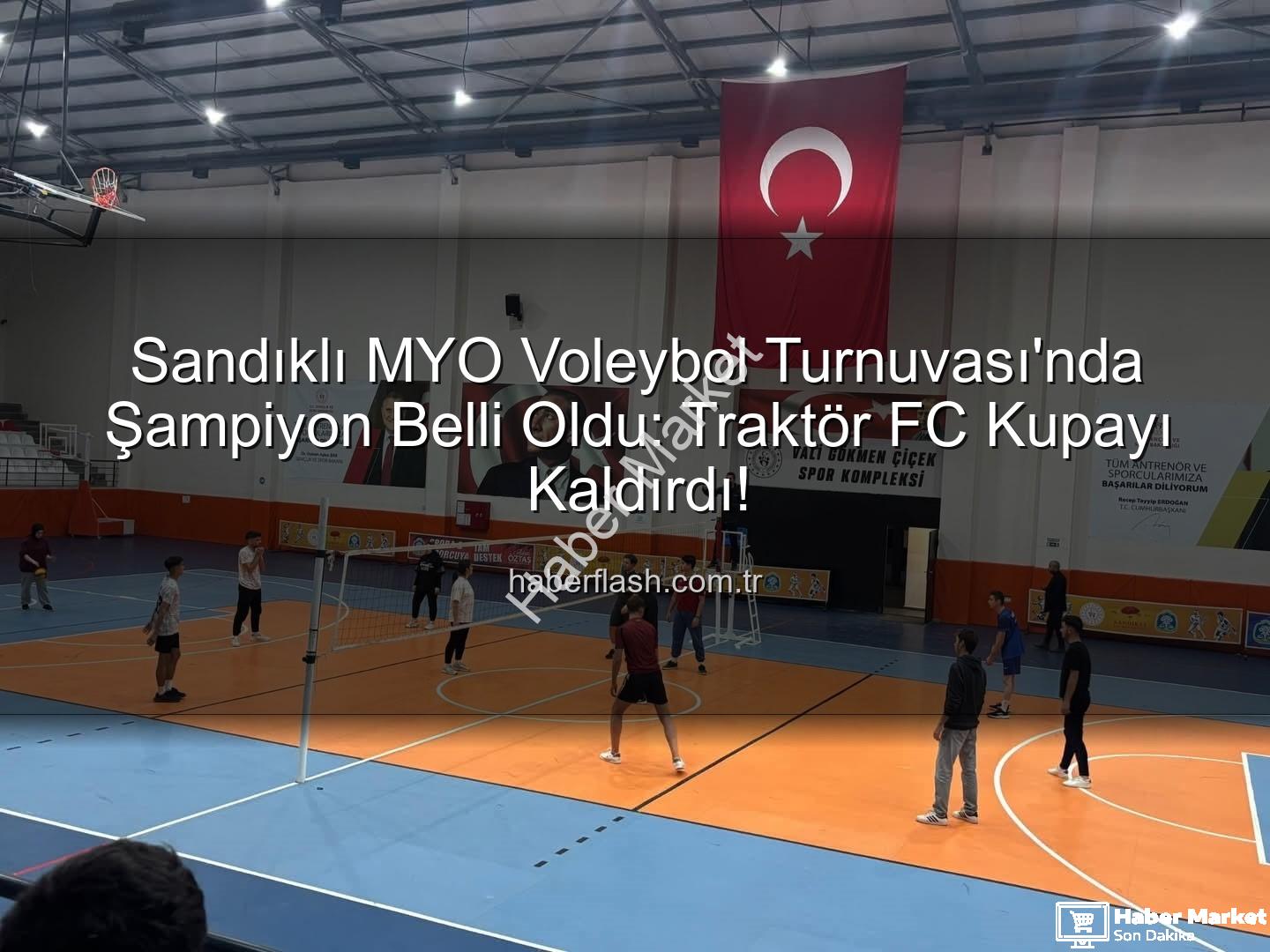 Sandıklı MYO Voleybol Turnuvası - Sandıklı MYO Voleybol Turnuvası Nefes Kesti: Traktör FC Şampiyon Oldu!