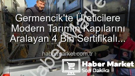 Germencik’te Üreticilere Modern Tarımın Kapılarını Aralayan 4 Bin Sertifikalı Fidan Desteği